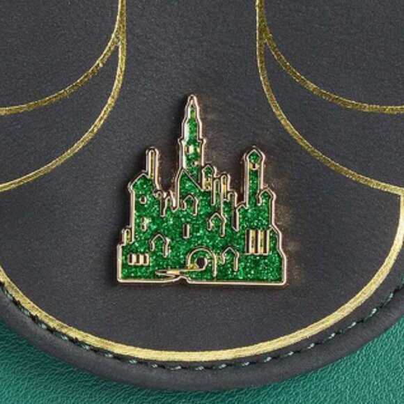 Wicked Wizard of OZ Mini Backpack with Emerald City Wallet - Picture 16 of 16